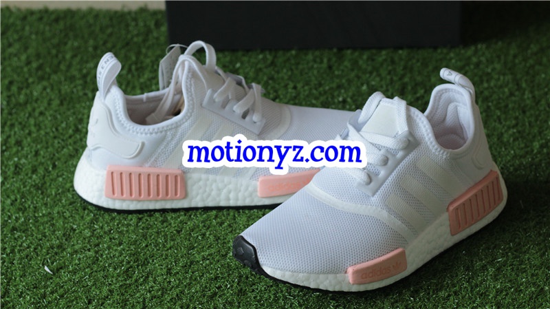 Real Boost Adidas NMD R1 PK White Pink